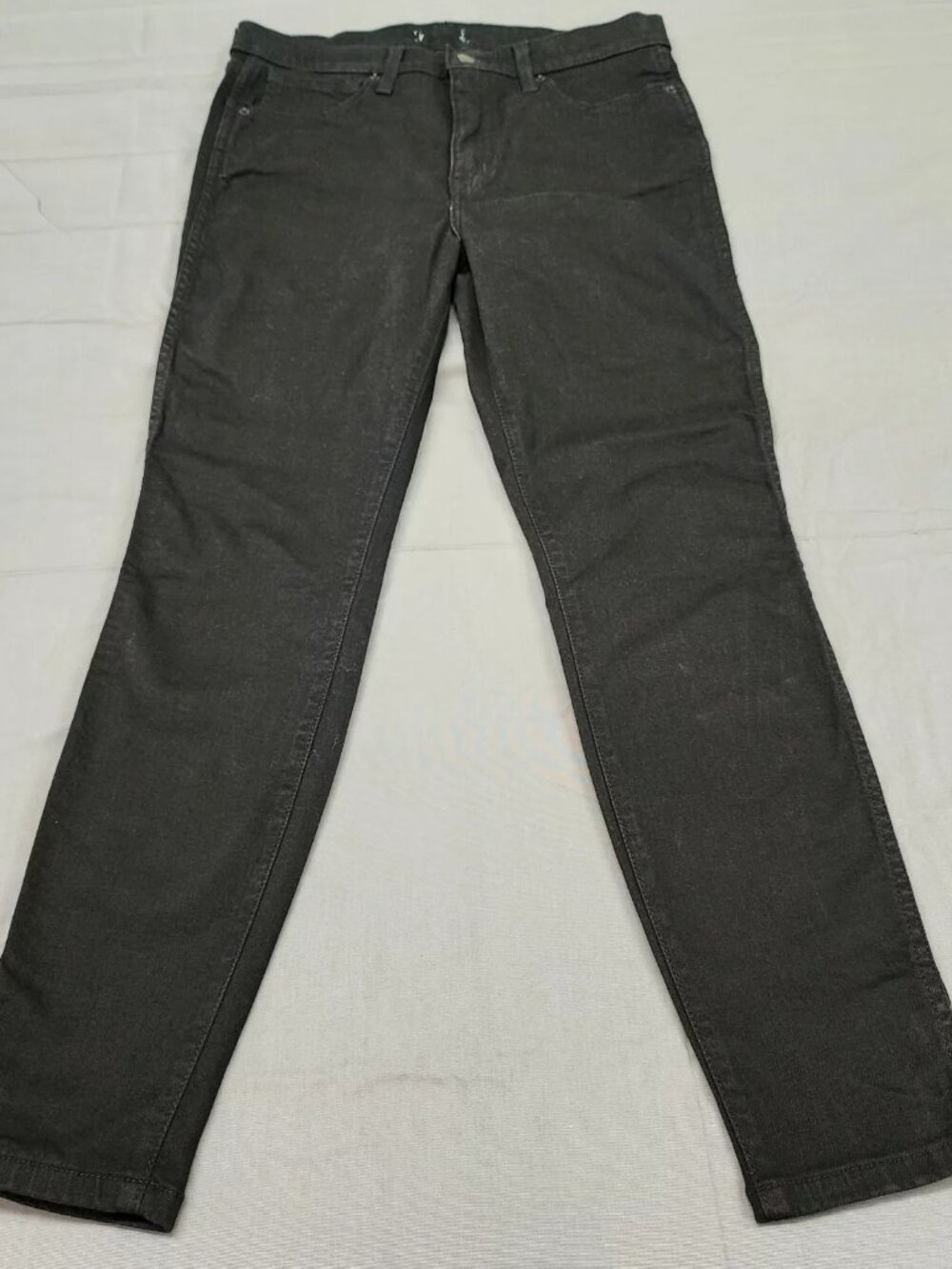 Kirkland Signature Womens 10 Black Skinny Jeans High Rise Stretch 32x28